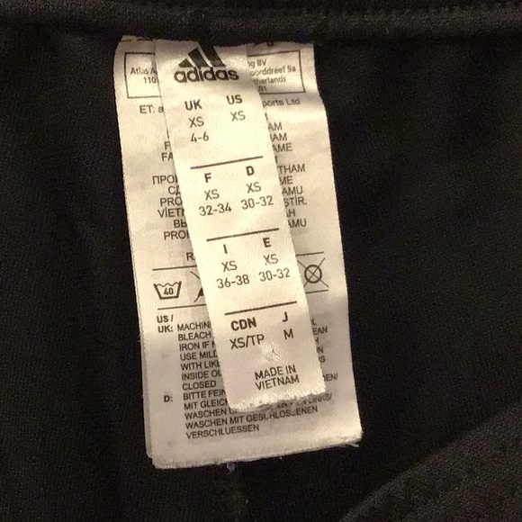 Women’s Adidas Trico Sweatpants Sz XS - Picture 7 of 8